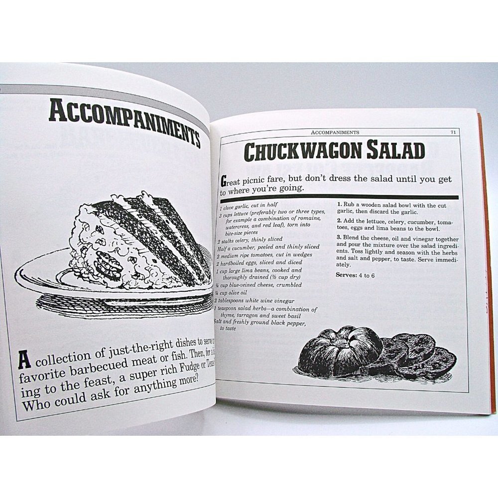 Vintage Finger Lickn' Rib Stickin' Great Tastin' Barbecue Cookbook Jane Butel - Picture 8 of 11